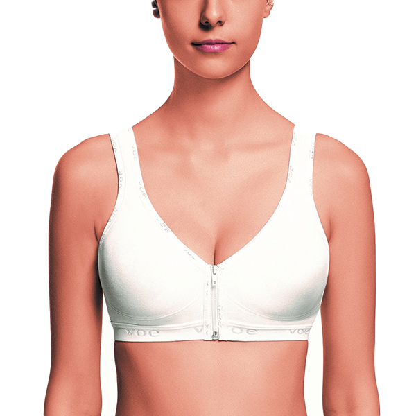 REGGISENO PER MASTOPLASTICA, CON ZIP